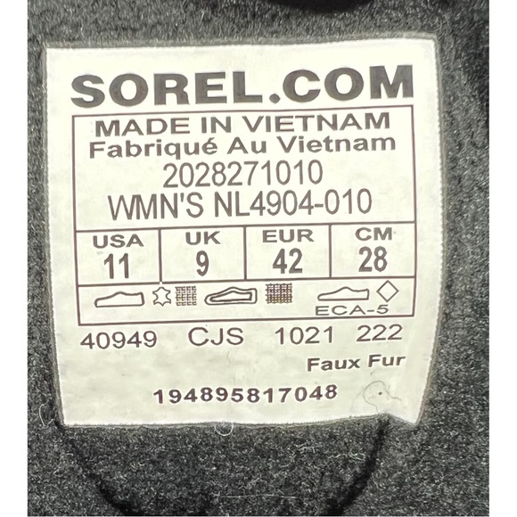 Sorel Kinetic RNEGD Conquest Sneaker Boots Leather High Top Lace Up Booties - Picture 9 of 10